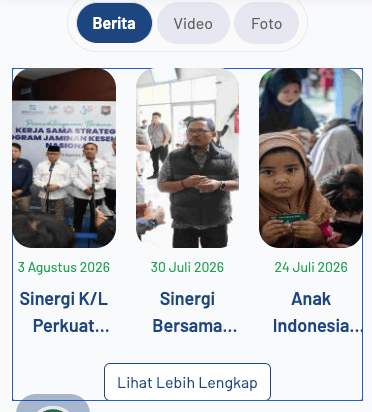 Item Berita tidak dapat diakses keyboard
